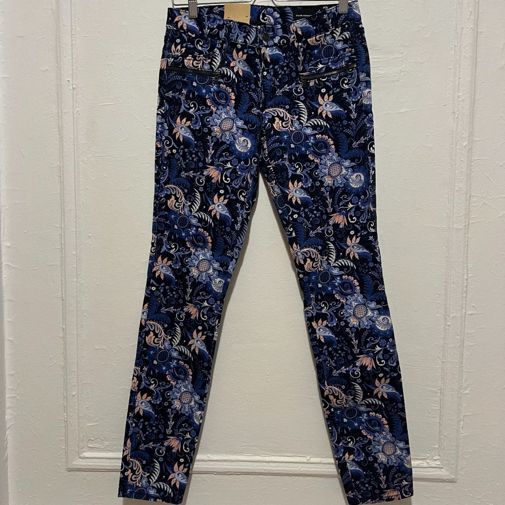 New With Tags Club Monaco floral printed pants